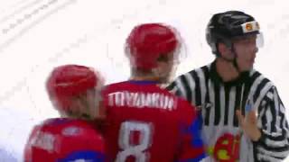 JVM 2014  slutsingnalen Sverige vs Ryssland Fight [upl. by Yevette]