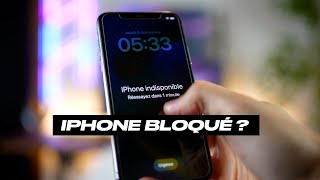 Comment Réinitialiser un iPhone bloqué  5 façons   ios16 [upl. by Novej]