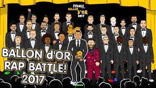 🌟Ballon dOr 2017 RAP BATTLE🌟 Ronaldo Messi 28 more players [upl. by Aruat]