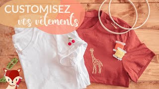 DIY Tshirts brodés [upl. by Nottage660]