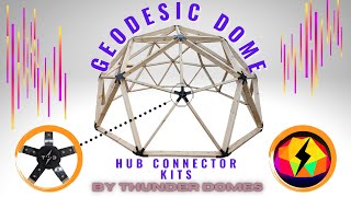 Geodesic Dome Connectors by Thunder Domes [upl. by Polinski]