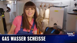 Larissa als Anlagenmechanikerin – Kampf gegen den Fachkräftemangel Martina Hill  heuteshow [upl. by Nylarahs201]