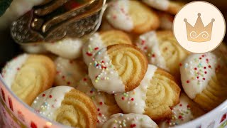 MEINE BESTEN BUTTERPLÄTZCHEN😍👌🏻 Einfache Plätzchen backen 😋 Rezept von SUGARPRINCESS 💝 [upl. by Brandi]