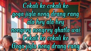 Cokali ko  Jigme nidup  Bhutanese karaoke song with lyrics [upl. by Yatnod613]