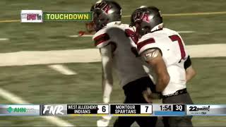 Week 9 Highlights West Allegheny at Montour [upl. by Woll]