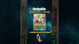 Top 6 Sprigatito Pokémon cards 🐱 shorts pokemoncards sprigatito [upl. by Yusuk]