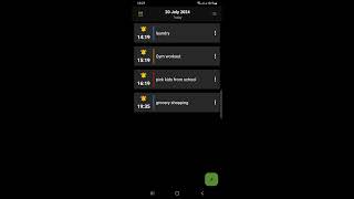 Daily Planner Android App [upl. by Kanya19]