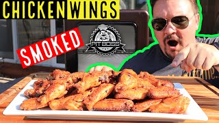 How to Smoke Chicken Wings  Pit Boss Vertical Smoker [upl. by Jemma]