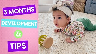 DEVELOPMENTAL ACTIVITIES For 2 amp 3 Month Old Baby [upl. by Megargee221]