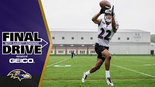 Rookie Cornerbacks Jalyn ArmourDavis Damarion quotPepequot Williams Are Impressing  Ravens Final Drive [upl. by Nilo]