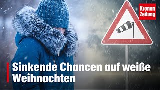 Sinkende Chancen auf weiße Weihnachten  kronetv NEWS [upl. by Driskill765]