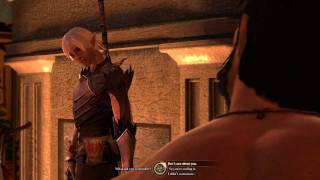 Dragon Age 2 Fenris Romance 6 Romance scene Friendship Male Hawke [upl. by Bedwell]