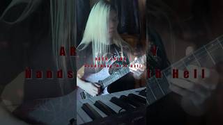 Arch Enemy Handshake with hell Guitar Solo balaguerguitars guitar metal archenemy guitarcover [upl. by Ariahs]