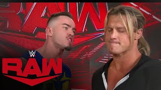 Dolph Ziggler brawls with Theory backstage Raw Aug 15 2022 [upl. by Sina]