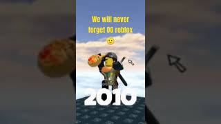 Memorial Of Robloxia shorts fyp oldisgold oldroblox sad [upl. by Eyk13]