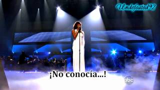 Whitney Houston  I Didnt Know My Own Strength 2009 Subtitulada al Español [upl. by Aneles]