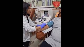 Apheresis machine at Seth GSMC amp KEMH blood bank [upl. by Kolva]