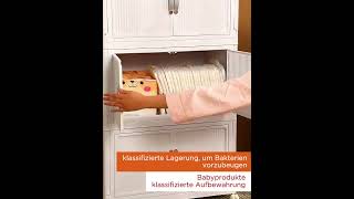 Joybos® Installationsfreier KleiderschrankAufbewahrungsorganisator mit Rollen F227 [upl. by Venator]