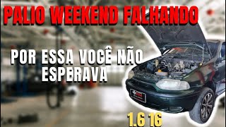 Palio weekend 16 16v falhando 2 cilindro e agora 😰⚠️ fiatuno palio fiatstrada [upl. by Nayk]