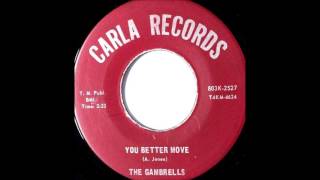 The Gambrells ‎– You Better Move Pain In My Heart1966 Carla 2527 [upl. by Theressa711]