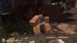 Man uploads video of himself shooting homeless person  Roblox [upl. by Gall]