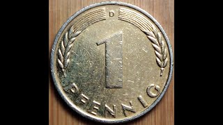 1 Pfennig 1969 Bundesrepublik Deutschland D [upl. by Olaf]