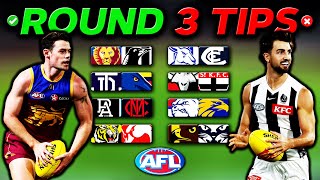 AFL ROUND 3 TIPS  2024 [upl. by Saalocin]