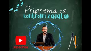 Priprema za prvi kontrolni zadatak 8 razred [upl. by Newell]