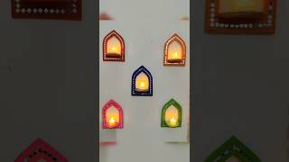 Diwali home decor ideas  jharokha Wall decor ideayoutubeshorts shortvideo diwalispecial [upl. by Anits]