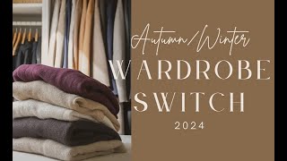 Emma Hill Home AutumnWinter Wardrobe Switchover 2024 [upl. by Latihs]