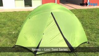 Nemo Losi Tents  Stability headspace and 3 season comfort tent series [upl. by Dehlia]