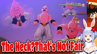 Funny Reaction When Pekora Fight Pure Majin Buu In Dragon Ball Z Kakarot Hololive【ENG SUB】 [upl. by Arammahs332]