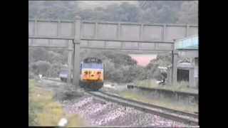 Seaton JunctionWith class 50 power thrash action [upl. by Uokes]