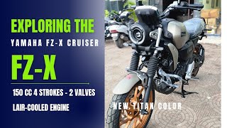 2024 NEW YAMAHA FZX CRUISER BIKE fzx yamaha techridercrew [upl. by Suissac]