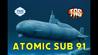 Atomic Sub 91 by Articulation Series Review godzilla shmonsterarts hiyatoys [upl. by Monah]