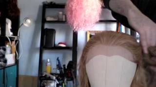 Tutorial  How To Trim Back Hard Lace On Wigs [upl. by Airotal342]