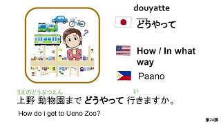 Minna no Nihongo No16 èªžå½™ Vocabulary [upl. by Lemcke]