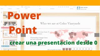 Como hacer UNA PRESENTACION en POWER POINT  Tutorial de power point 2023 [upl. by Yblek]