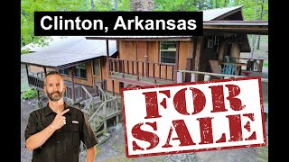 House with 10 acres for sale in Clinton Arkansas Moving to Arkansas [upl. by Meunier275]