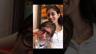 😘 amitabh bachchan with Granddaughter Navya naveli Nanda and grandson Agastya Nanda amitabhbachchan [upl. by Ilak]