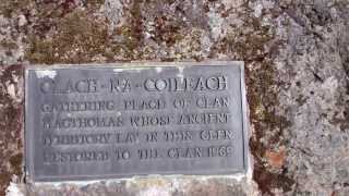 Clach Na Coileach Gathering Stone Glenshee Highlands Scotland [upl. by Annael]