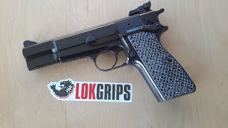 Browning Hi Power  LOK Palm Swell Bogies [upl. by Zoba]