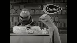 Muppet Commercial Claussens Bread “Give ‘Em the Eggs” 19641965 [upl. by Socram]