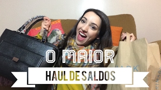 O MAIOR HAUL DE SALDOS  Primark Bershka Lefties Zara Mango [upl. by Orms]