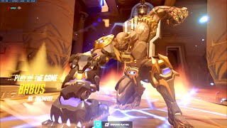 Dannedd 1 Doomfist One Trick  POTG  Overwatch Season 31 Top 500 [upl. by Mickelson]