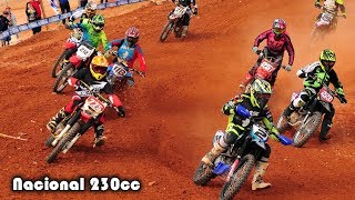 Corrida Nacional 230cc em São José  3a etapa Campeonato Catarinense de Motocross [upl. by Aniuqahs800]