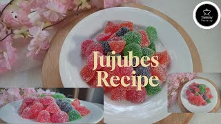 ගෙදරදීම ජුජුබ්ස් හදමු  Home made easy jujubes recipe  Tasteasy [upl. by Columbus]