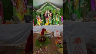 Aigiri nandini  durga puja 2024  vlog Fatehpur [upl. by Brindell]