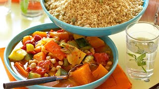 Recette  Couscous végétarien facile [upl. by Ardnuahs623]