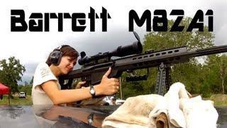 The Amazing 50 BMG Barrett M82A1 [upl. by Accebor]